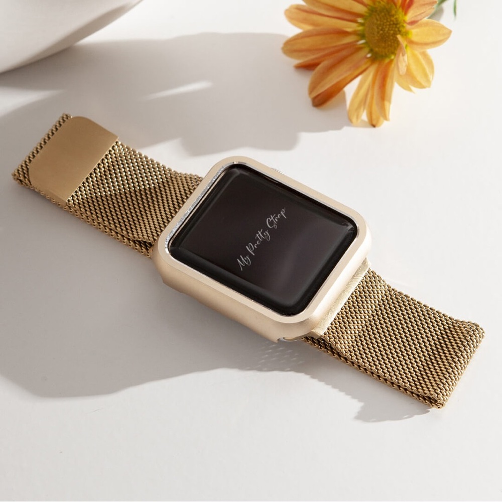 My Pretty Strap STAINLESS STEEL APPLE WATCH STRAP - Gold 42MM/41MM/40MM/38MM
